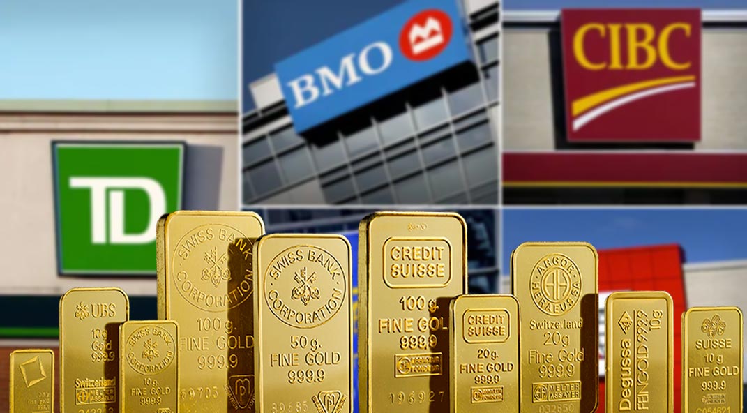 Image of How to Buy Gold in Canada from Banks