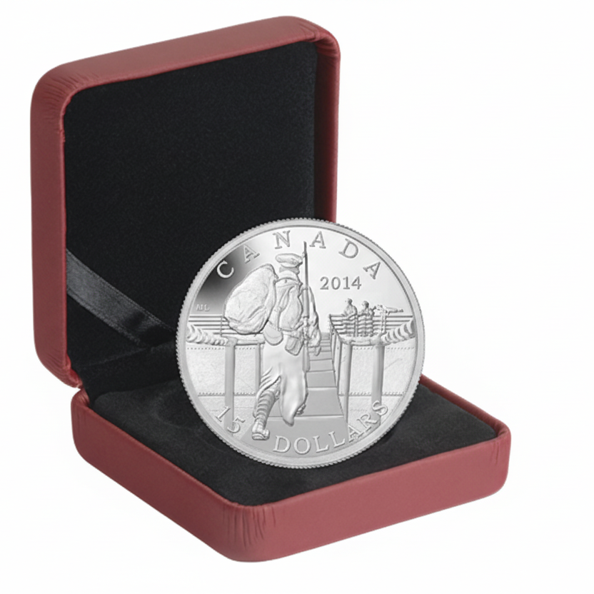 1/2 oz Fine Silver Coin - The Mobilisation of our Nation (2014)