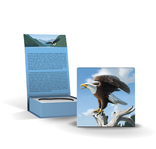 1 oz $100 for $100 Fine Silver Coin - Bald Eagle (2014)