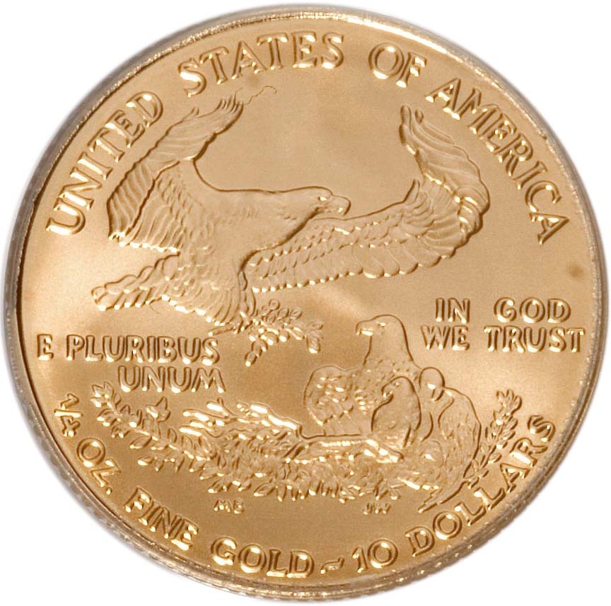 1/4 oz Gold Eagle Coin - Random Year - US Mint