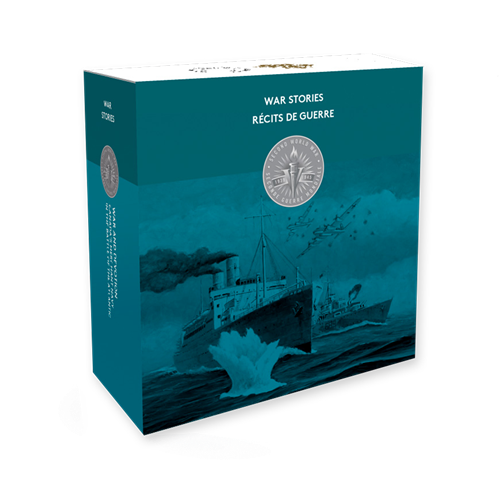 2 oz. Fine Silver Coin - Canada’s Merchant Navy in the Battle of the Atlantic - Mintage: 5,000 (2015)