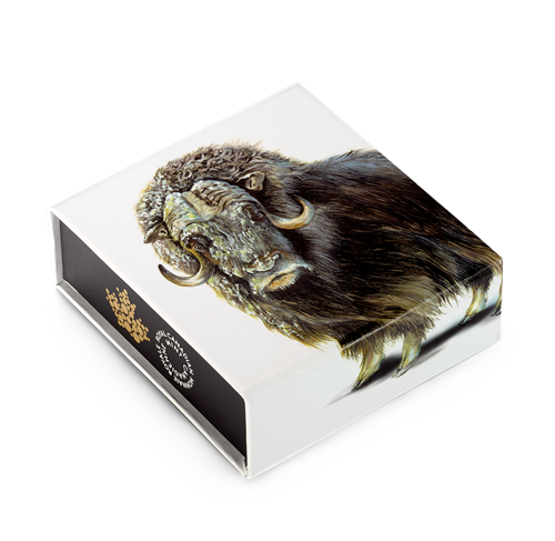 1 oz $100 for $100 Fine Silver Coin - Muskox (2015)