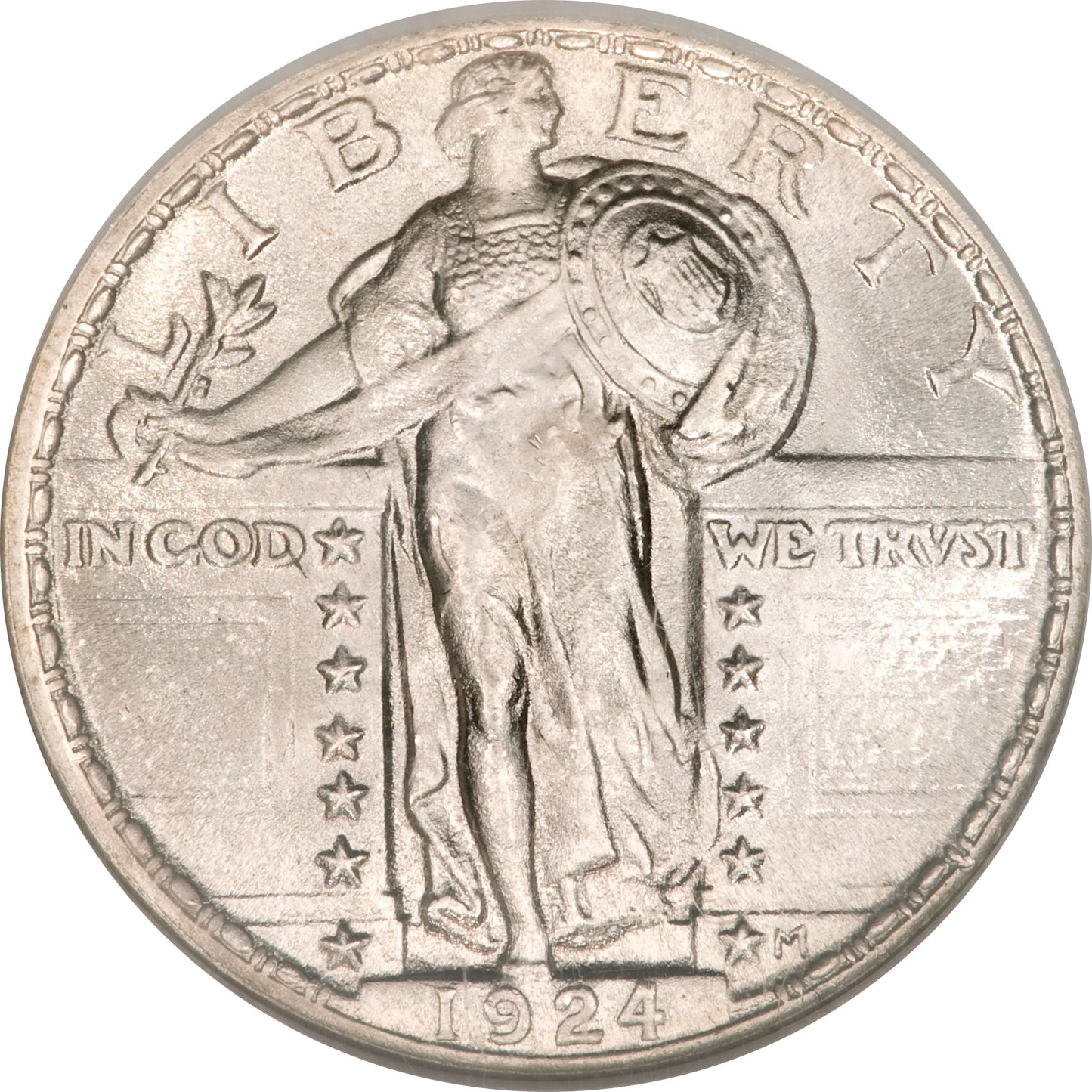 American 90% Circulated Silver Quarter - $0.25 Face Value USD - 0.900 Ag - Random Year (Standing Liberty)