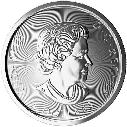 1.5 oz Silver Coin - 2016 White Falcon - Royal Canadian Mint - RCM .9999 Ag