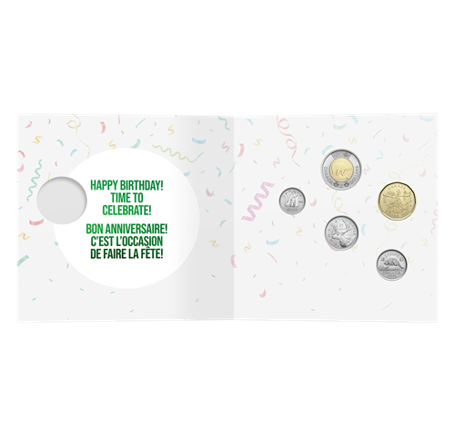 Birthday Five-Coin Gift Card Set (2023)