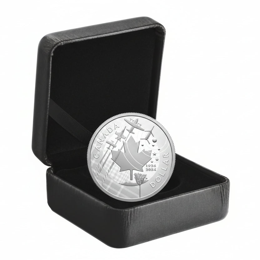3/4 oz Fine Silver Proof Dollar – 100th Anniversary of the Royal Canadian Air Force (2024)