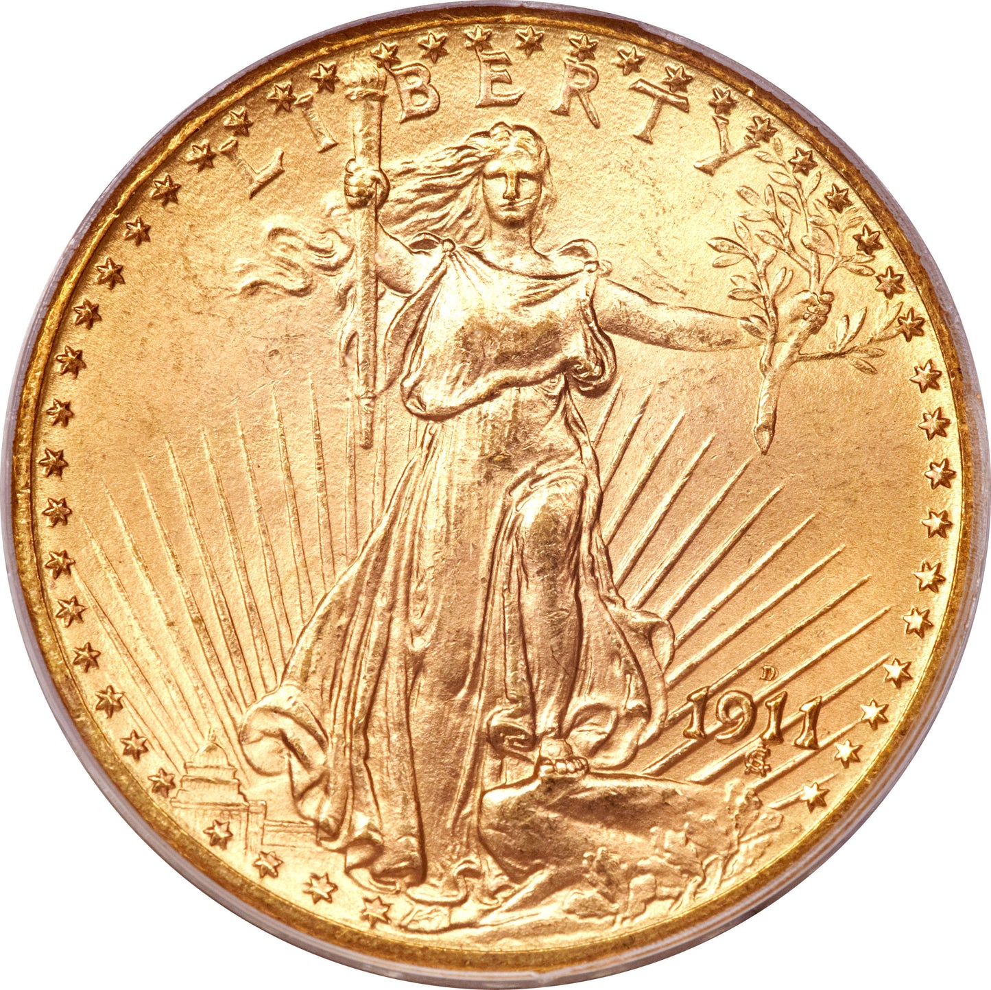 $20 Double Eagle Gold Coin - Random Year (1908-1933) - US Mint .900 AU