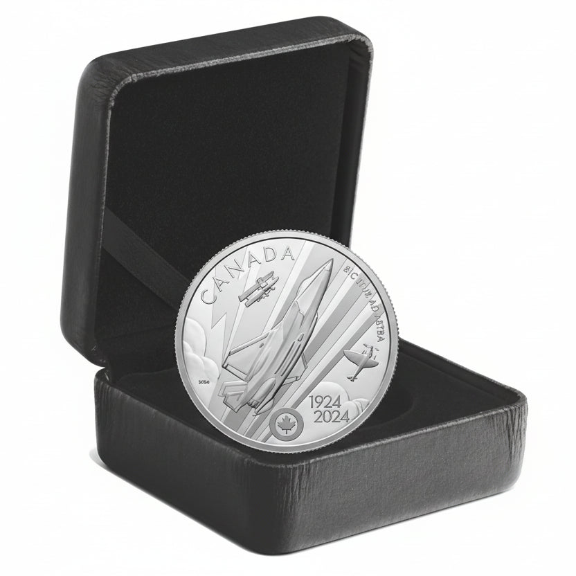 1 oz Fine Silver Coin – The Royal Canadian Air Force Centennial (2024)
