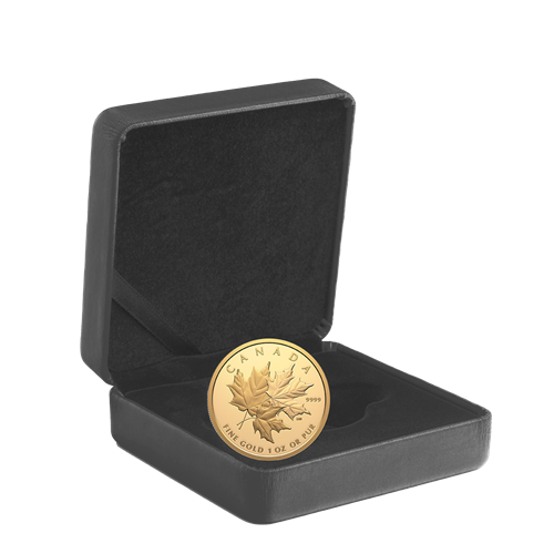 1 oz Pure Gold Coin - Triple Maple - Royal Canadian Mint .9999 Au (Mintage: 600)