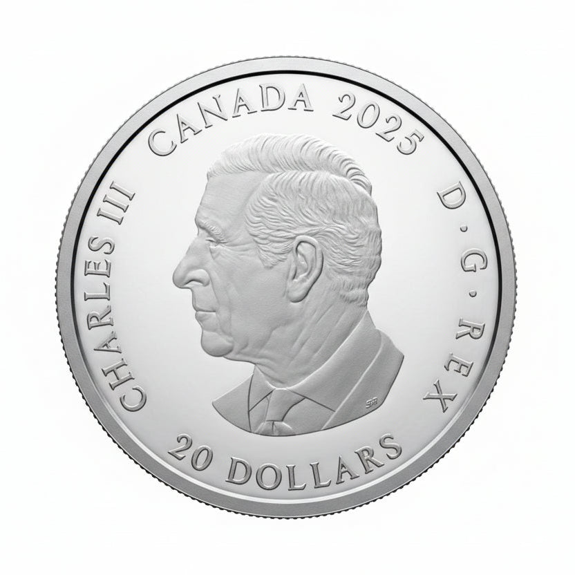 1 oz Folk Singer by Daphne Odjig – Fine Silver Coin