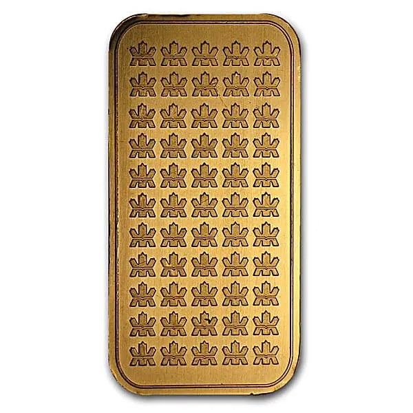 5 oz Gold Bar - Royal Canadian Mint - RCM .9999 Au