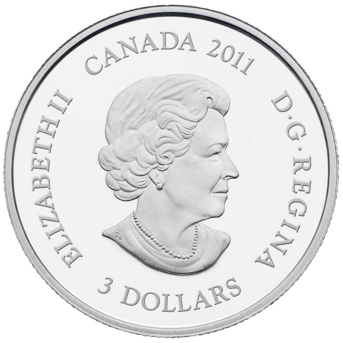 1/4 oz 2011 $3 Birthstone Collection: October (Tourmaline) - Pure Silver Coin