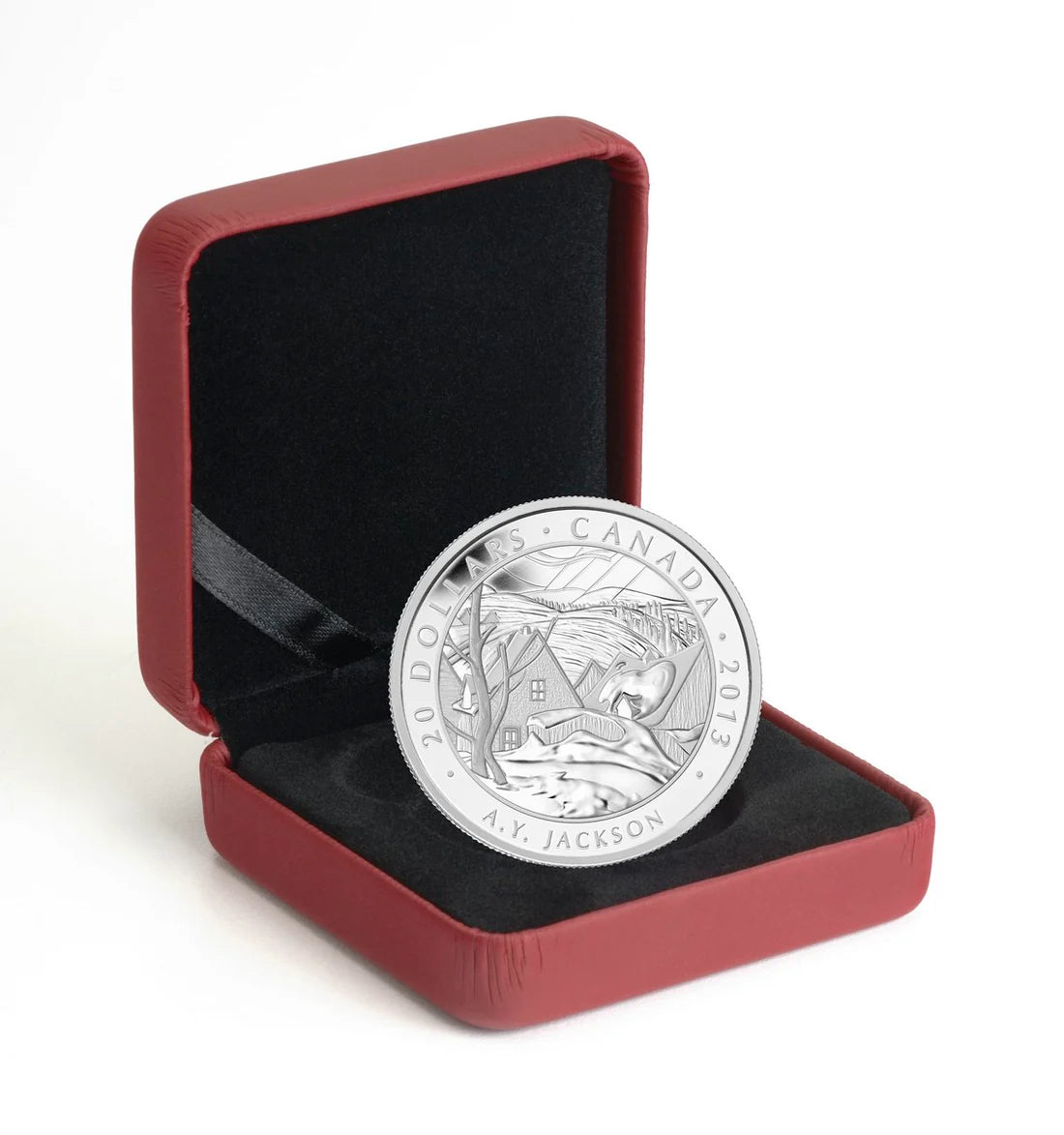 1 oz 2013 $20 Group of Seven: A.Y. Jackson, Saint-Tite-des-Caps- Pure Silver Coin