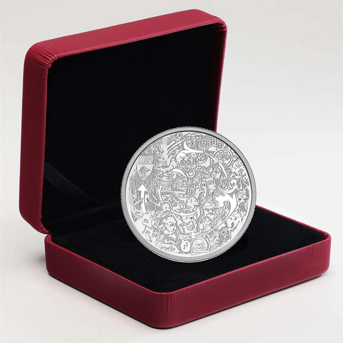 2 oz Fine Silver Coin - Canada Through the Eyes of Tim Barnard (2014)