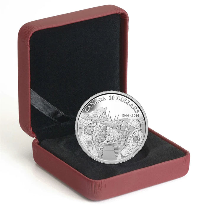 1/2 oz Pure Silver Coin - 70th Anniversary of D-Day (2014)