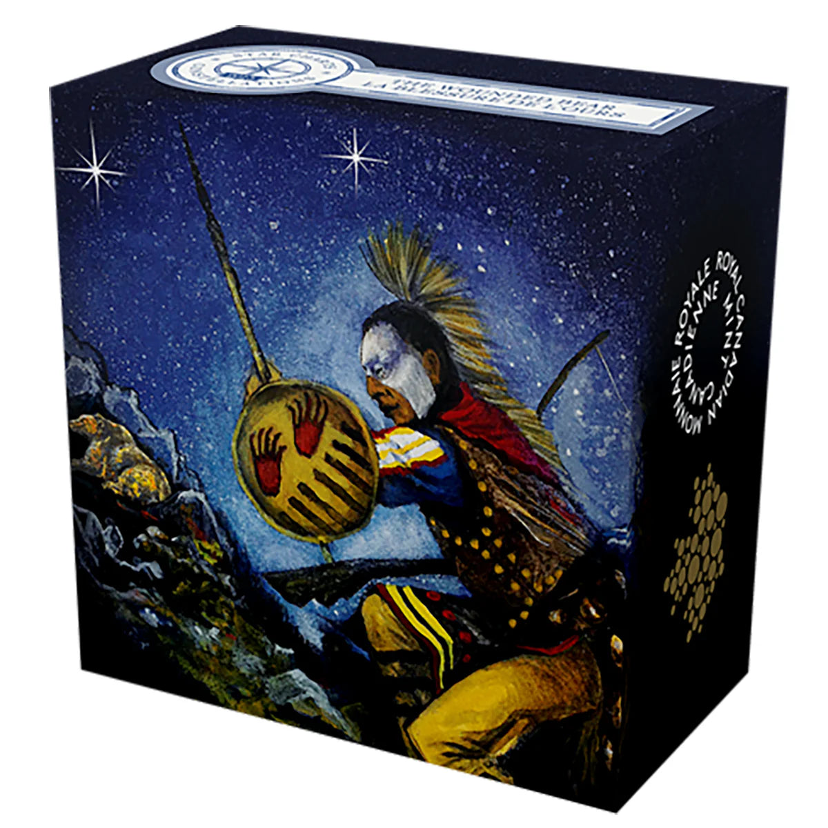 1 oz Fine Silver Glow-in-the-Dark Coin – Star Charts: The Wounded Bear – Mintage: 7,500 (2015)