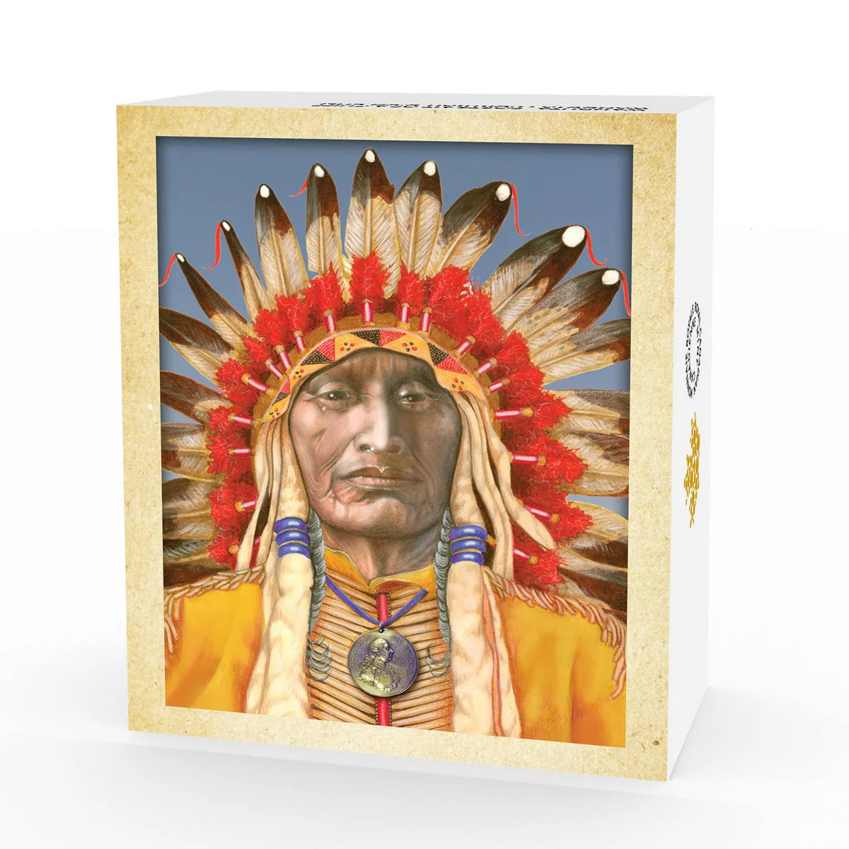 5 oz Wanduta: Portrait of a Chief - 2016 $50 Pure Silver Coin