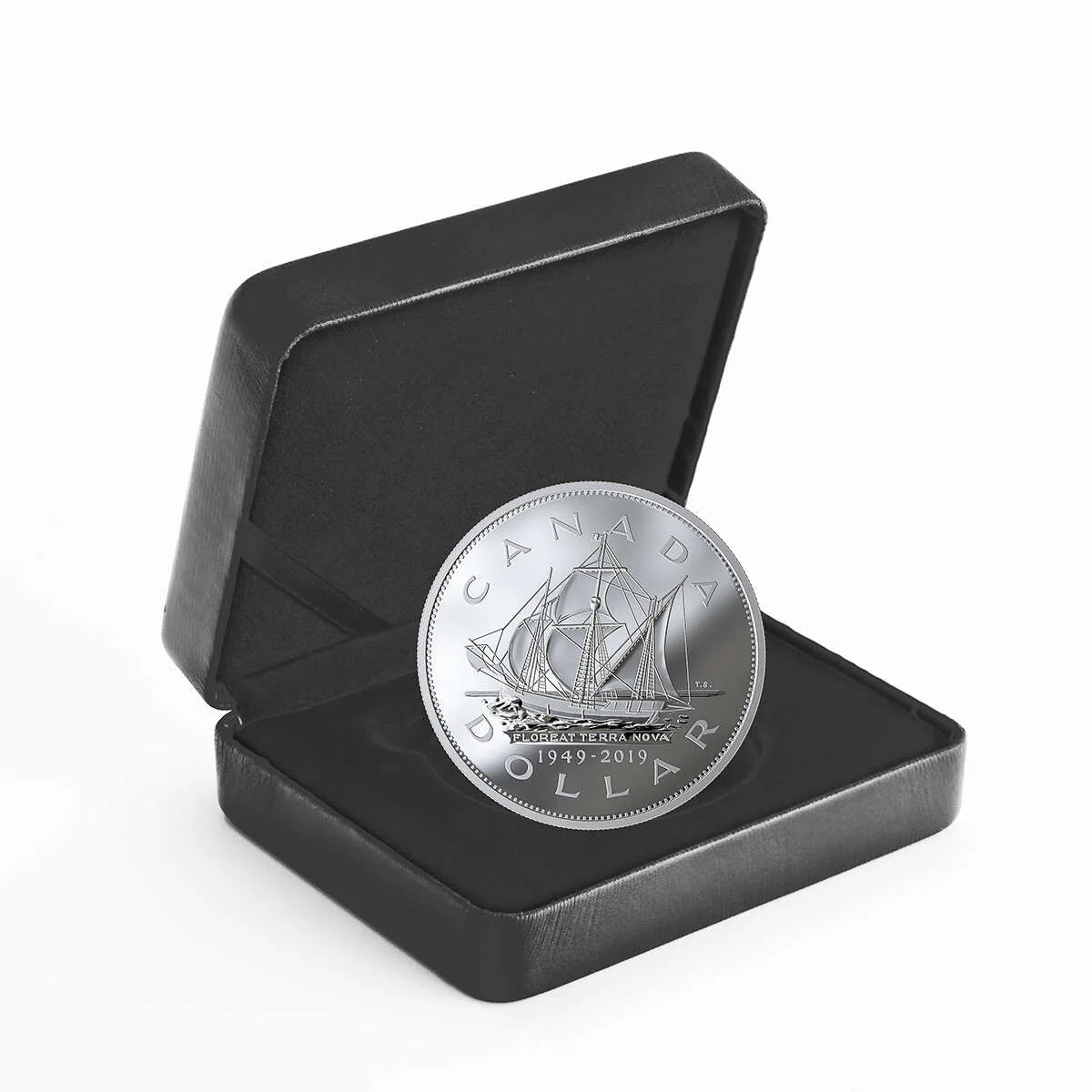 2019 $1 70th Anniversary of Newfoundland Joining Canada - Pure Silver Coin
