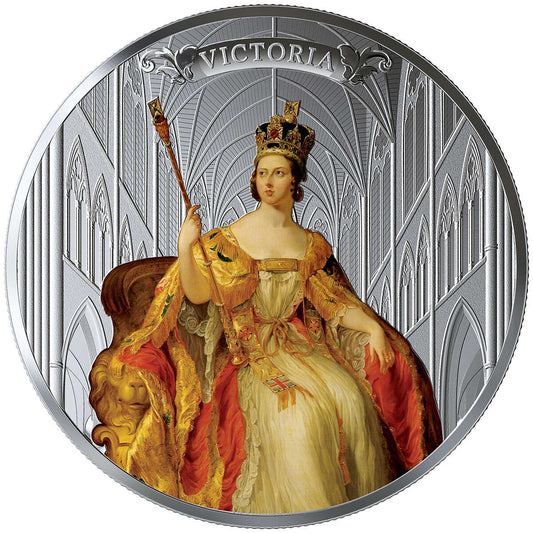 5 oz Queen Victoria: 200th Anniversary of Her Birth - $50 Pure Silver Coin 2019