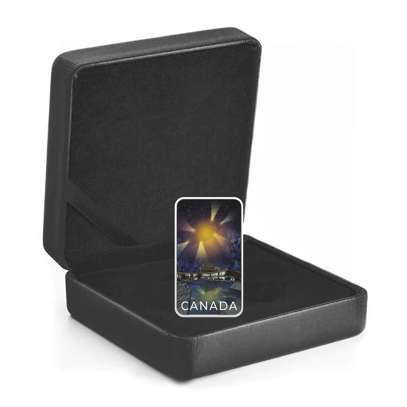 Canada’s Unexplained Phenomena: The Montréal Incident - 1 oz. Pure Silver Glow-in-the-Dark Coin (2021)