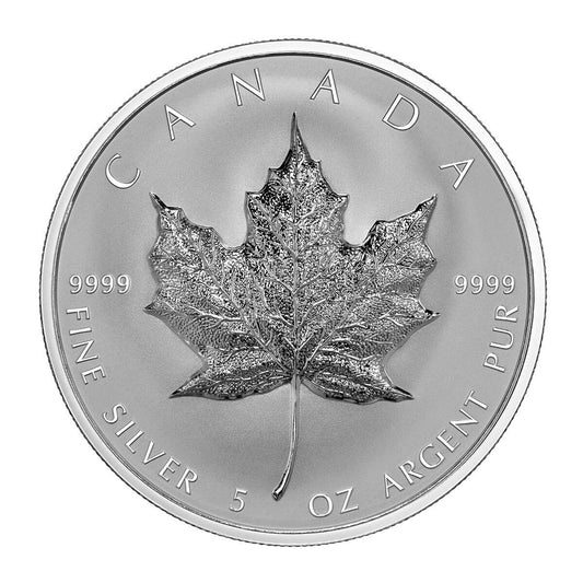 5 oz 2022 $50 Ultra-High Relief SML - Pure Silver Coin