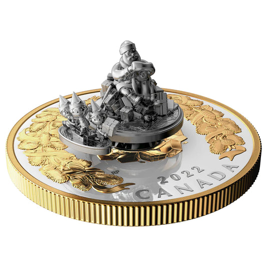 5 oz Holiday Gifts - Pure Silver Coin (2022)