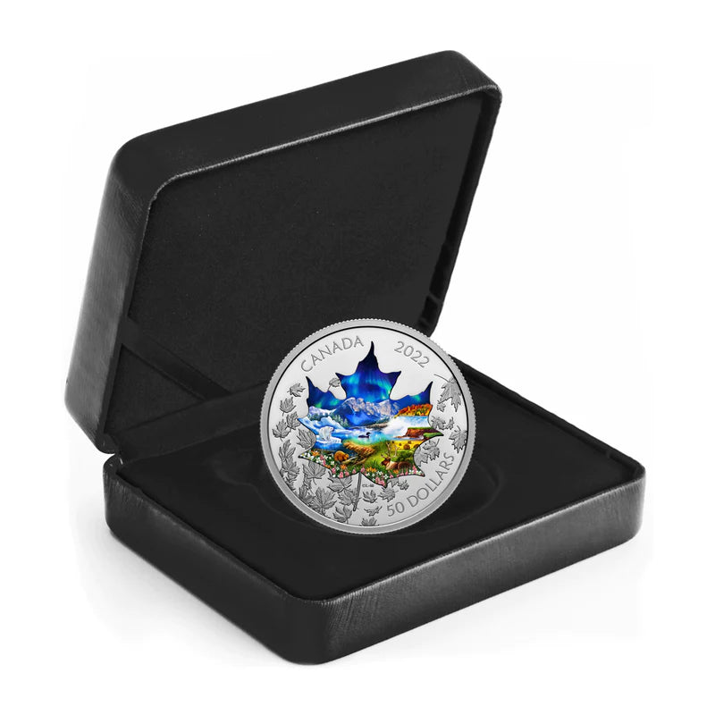 Canadian Collage - 3 oz. Pure Silver Coin (2022)
