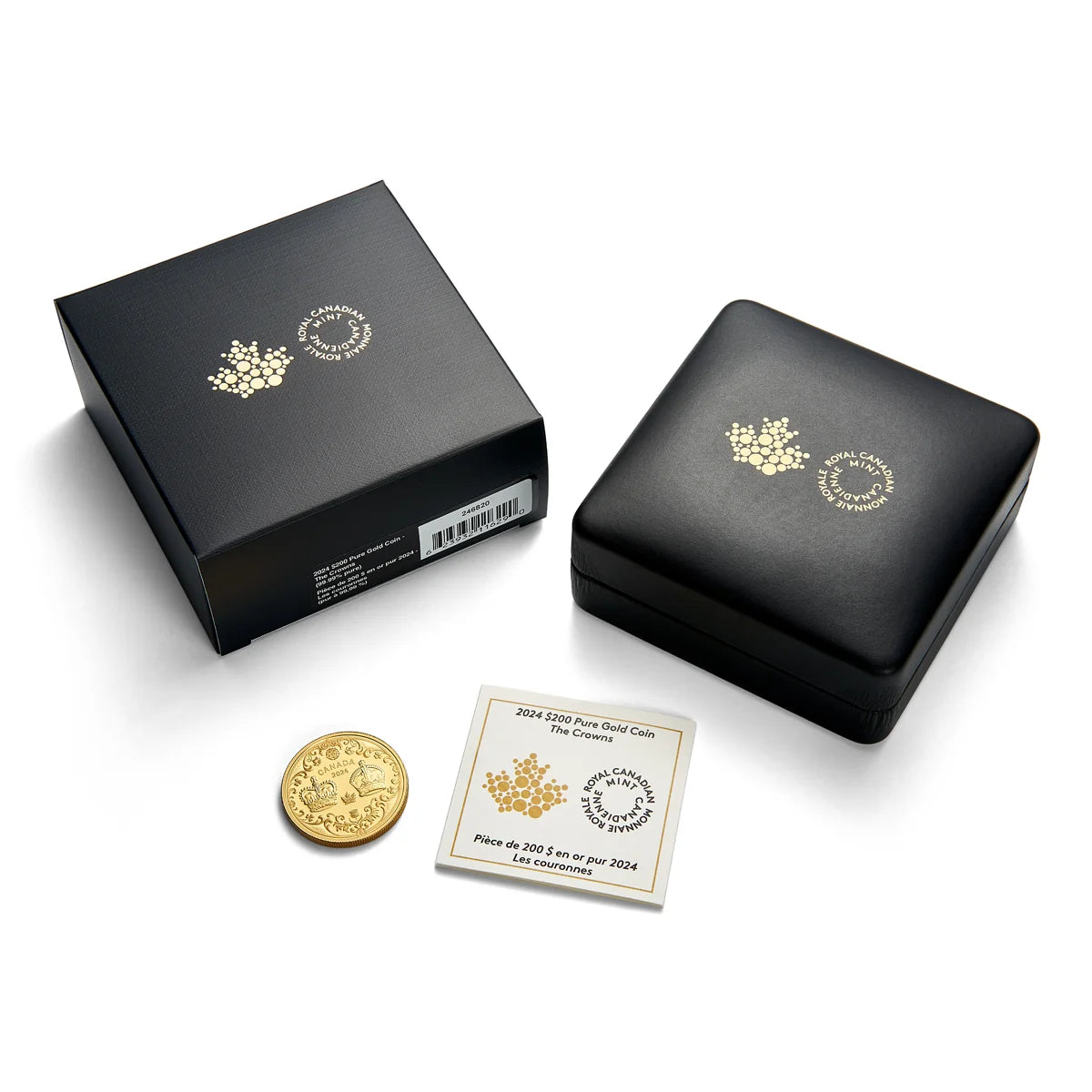 1 oz 2024 $200 The Crowns - Pure Gold Coin