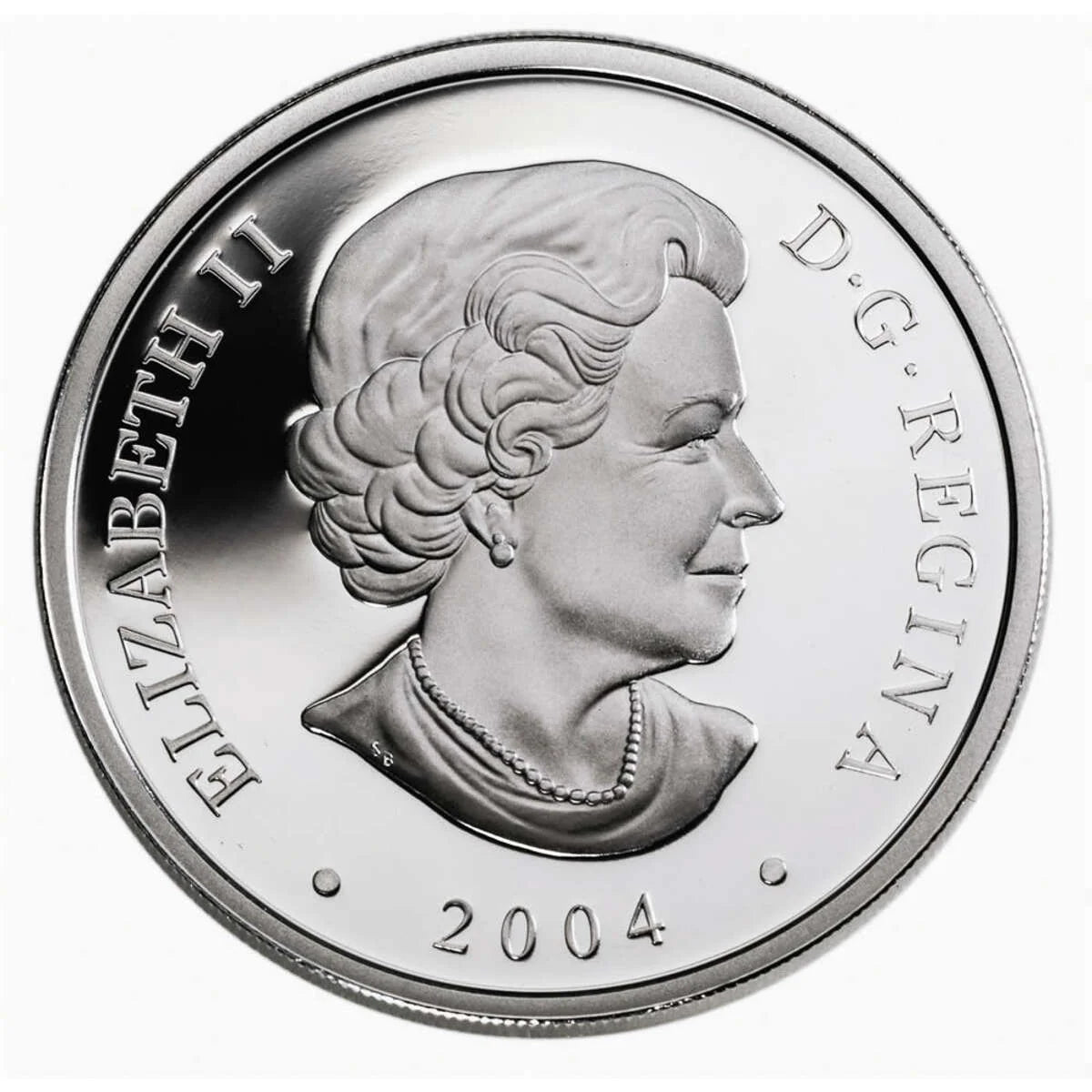 1 oz Fine Silver - $20 Hologram Coin, Iceberg (2004)