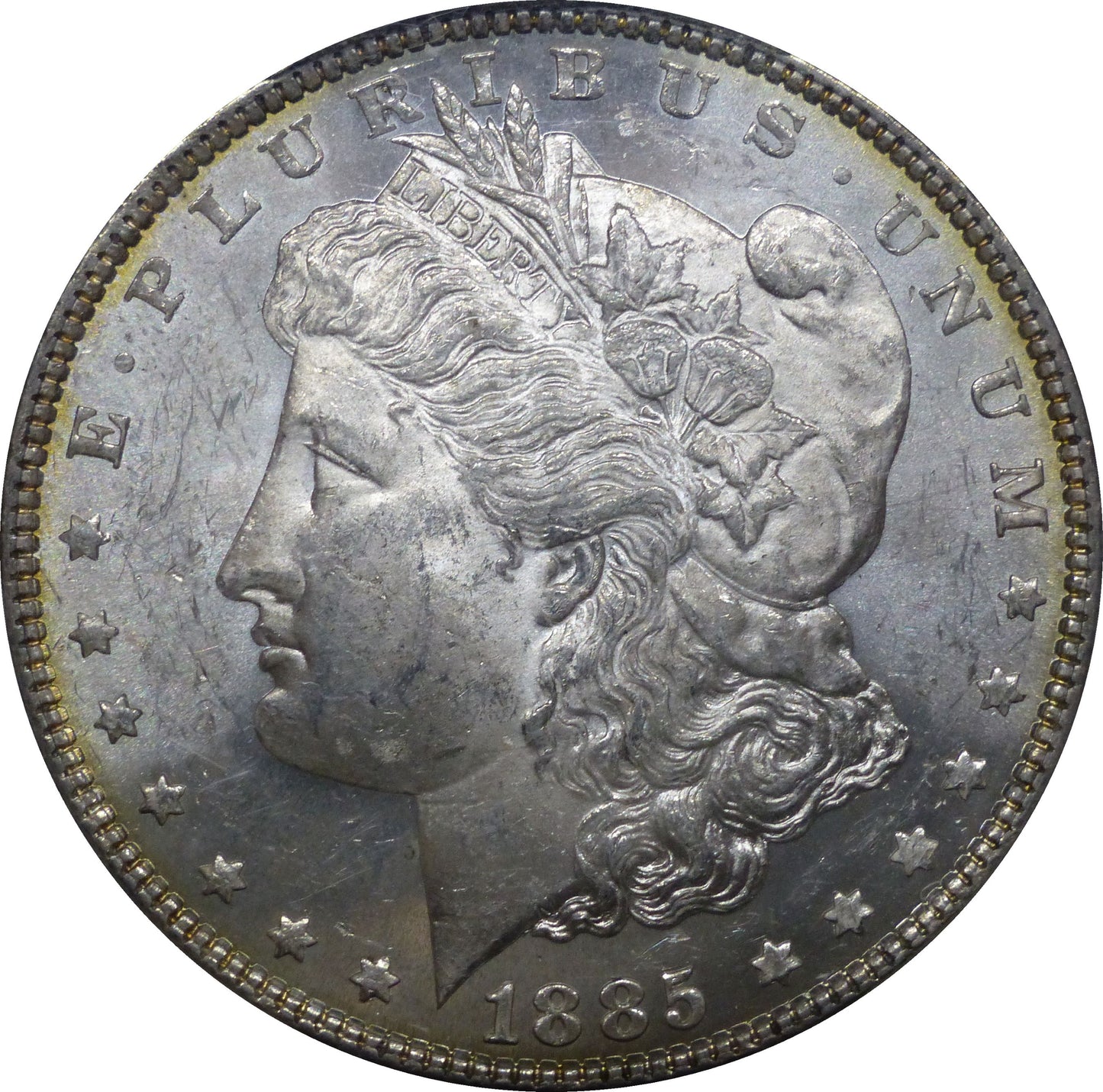 American 90% Circulated Silver Dollar - $1.00 Face Value USD - 0.900 Ag - Random Year (Morgan)