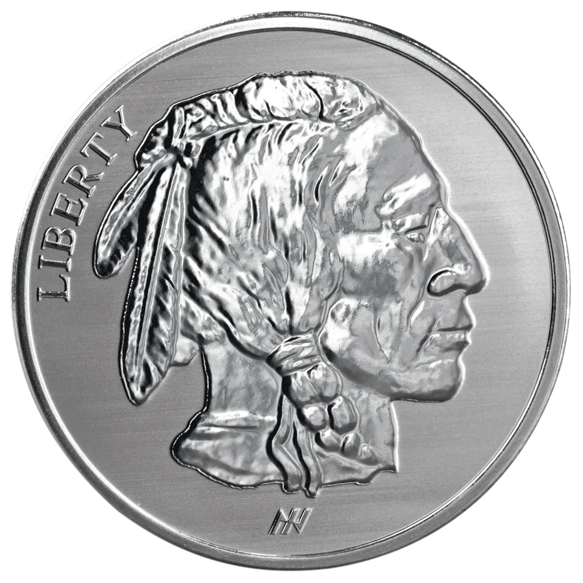 1 oz Silver Round - Reverse Buffalo - Asahi Mint .999 Ag