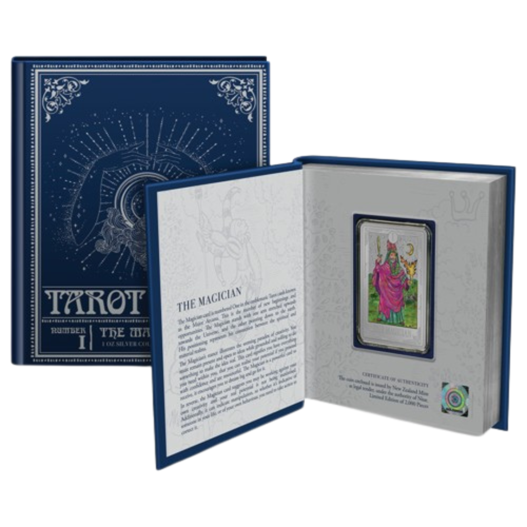 1 oz. Pure Silver Coin - Tarot Cards: The Magician (2021)