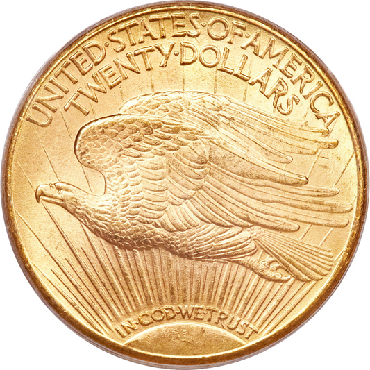 $20 Double Eagle Gold Coin - Random Year (1908-1933) - US Mint .900 AU
