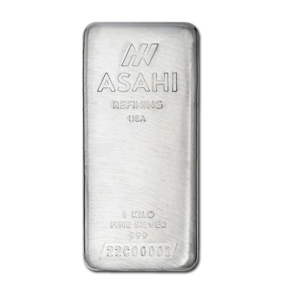 1 Kilogram Bar - Asahi Mint - .999 Ag