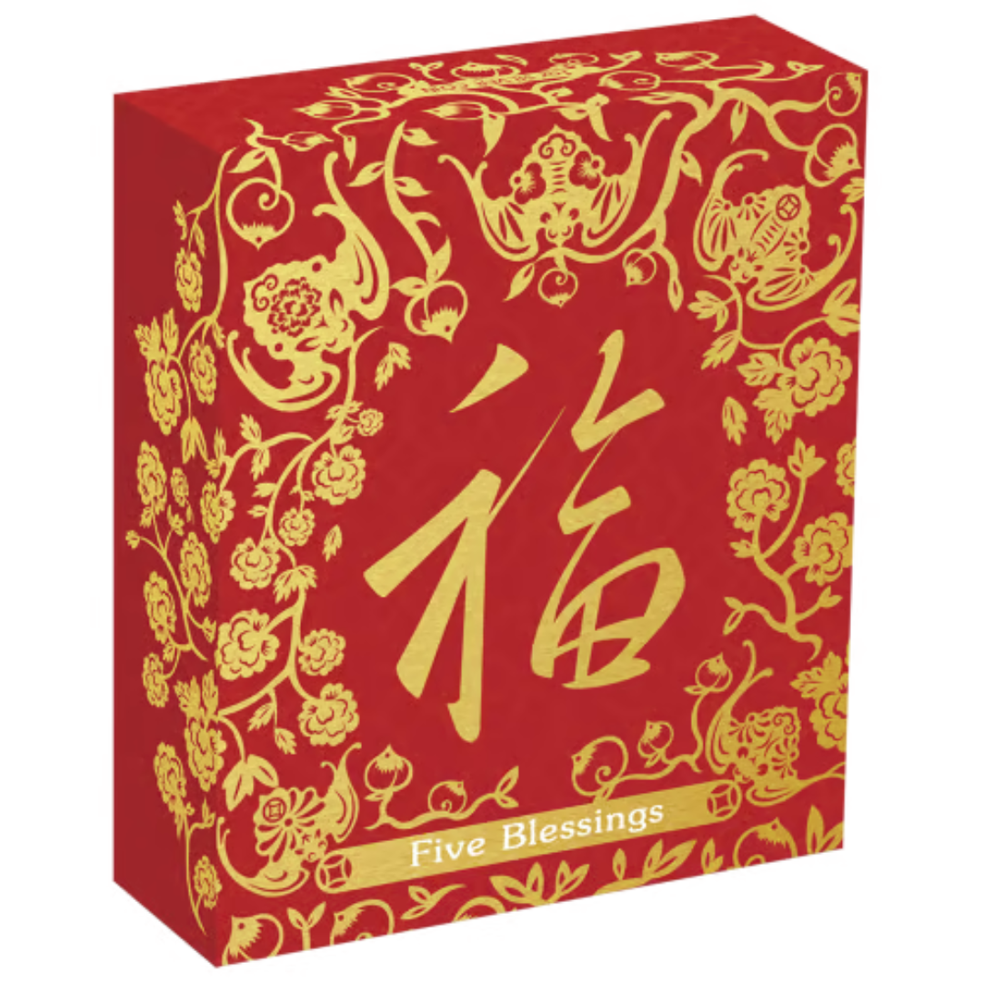 1 oz. Pure Silver Coin - Five Blessings (2016)