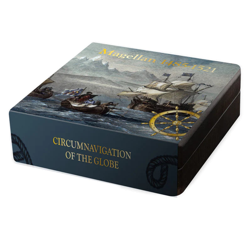 Circumnavigation of the World: Ferdinand Magellan - 3 oz. Pure Silver Coin (2021)