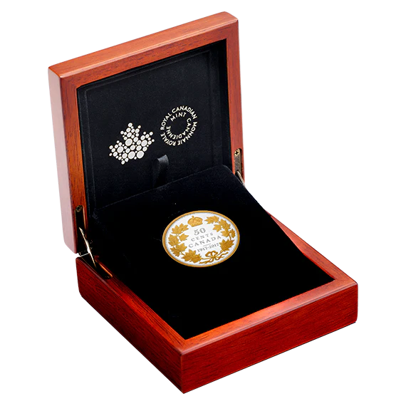 2 oz. Pure Silver 50-Cent Coin - Mintage: 4,000 (2017)