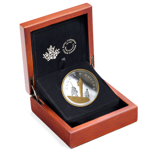 $1 Fine Silver Coin Renewed Silver Dollar: Peacekeeping (2019)