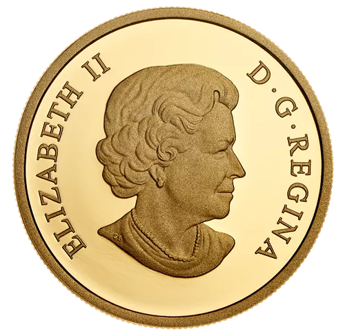 1/2 oz Pure Gold Coin - Early Canadian History: New France - Mintage: 1,000 (2020)