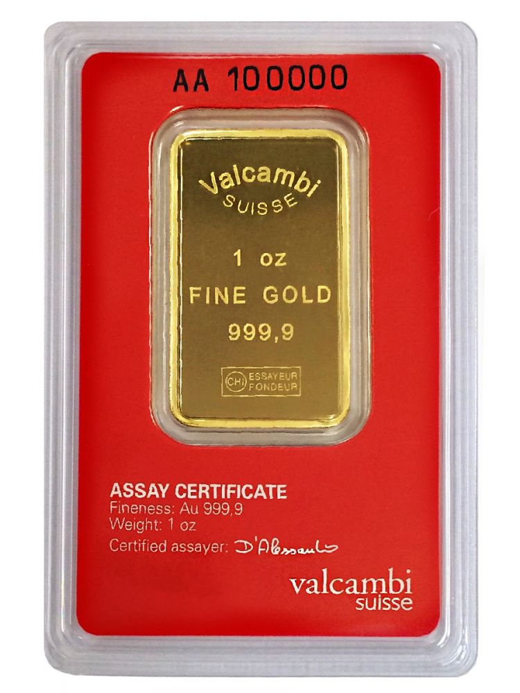 1 oz Gold Scotiabank Bar - .9999 Au