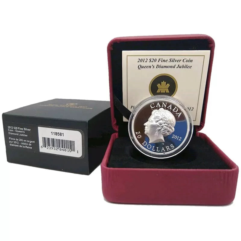 Fine Silver Ultra High Relief Coin - The Queen’s Portrait - Mintage: 7,500 (2012)
