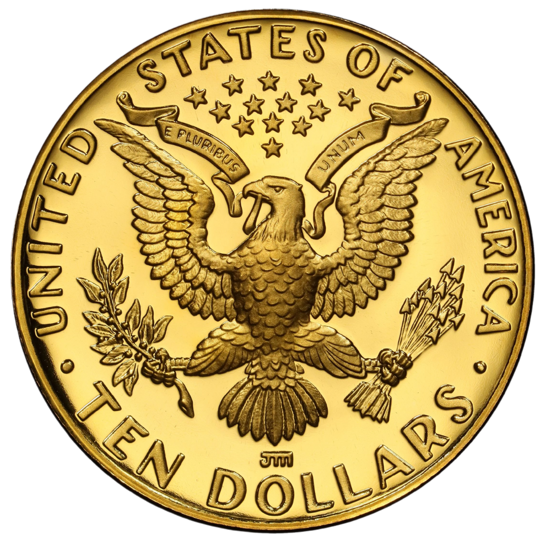 $10 Gold Eagle Coin - 1984 Olympics - US Mint .900 AU