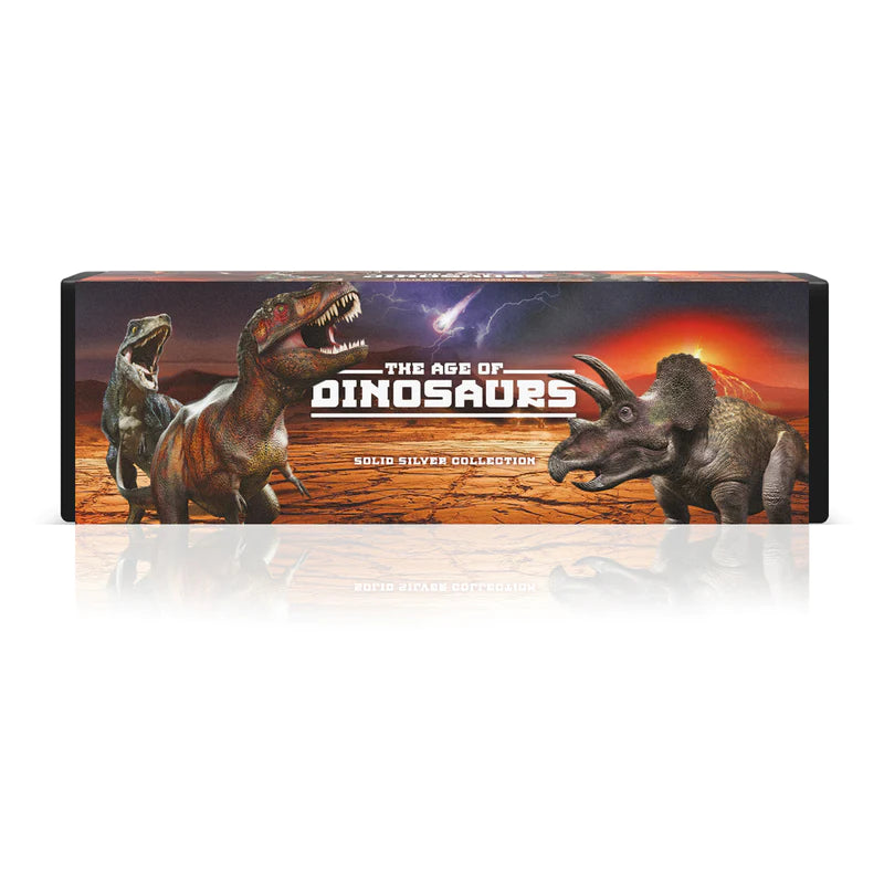The Age of Dinosaurs - Pure Silver 3-Coin Set (2021)