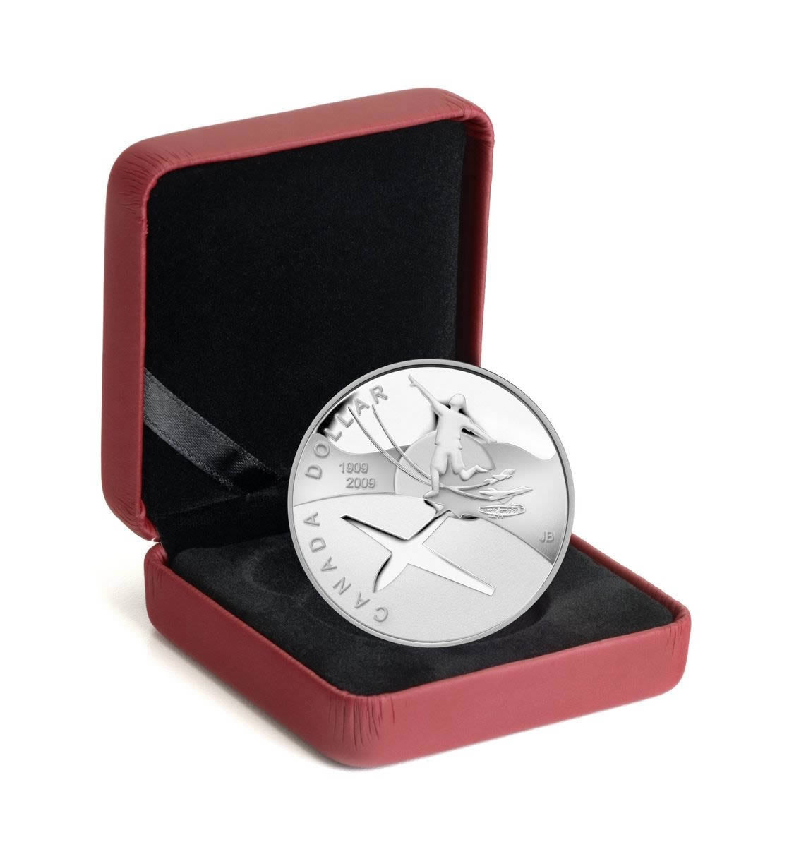 100th Anniversary of Flight in Canada - Proof Sterling Silver Dollar (2009)