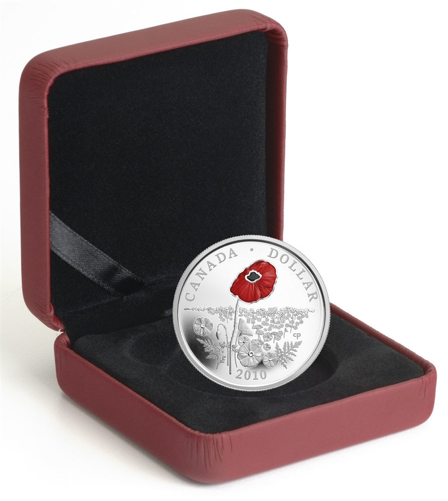 Poppy - Limited Edition Proof Silver Dollar (2010)