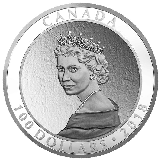 10 oz Pure Silver Coin - Portrait of a Princess - Mintage: 750 (2018)