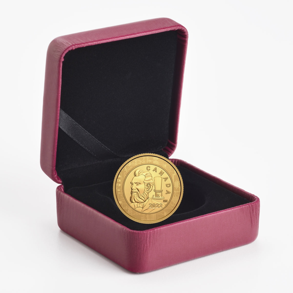 1/4 oz Pure Gold Coin – Alexander Graham Bell: Great Inventor