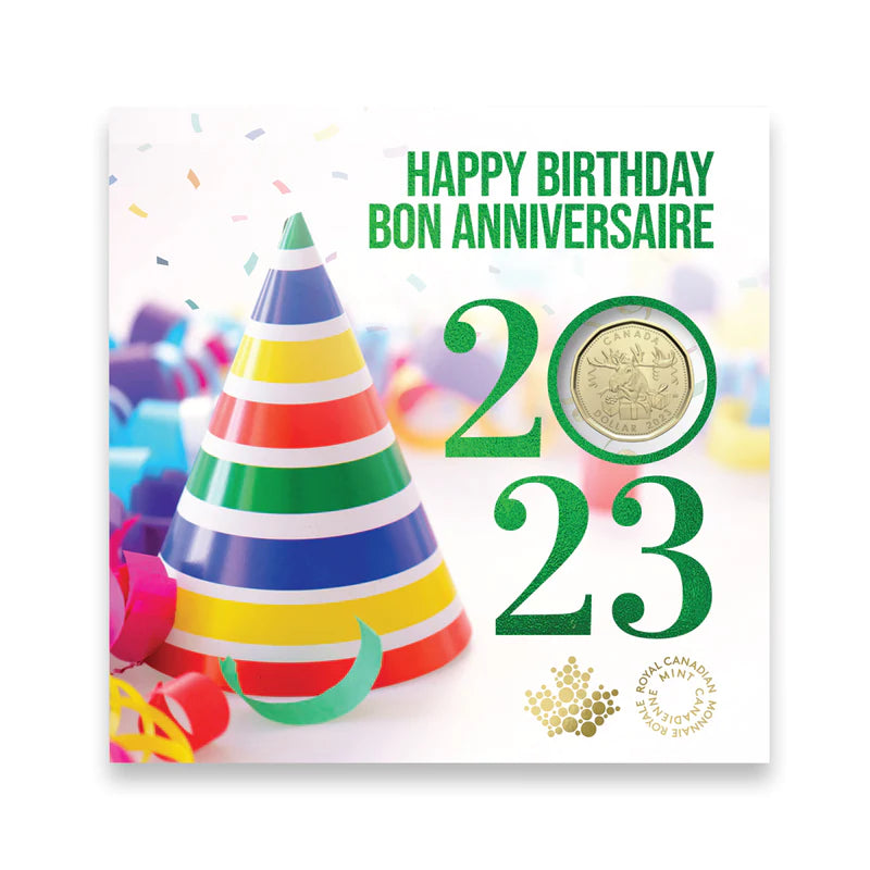 Birthday Five-Coin Gift Card Set (2023)