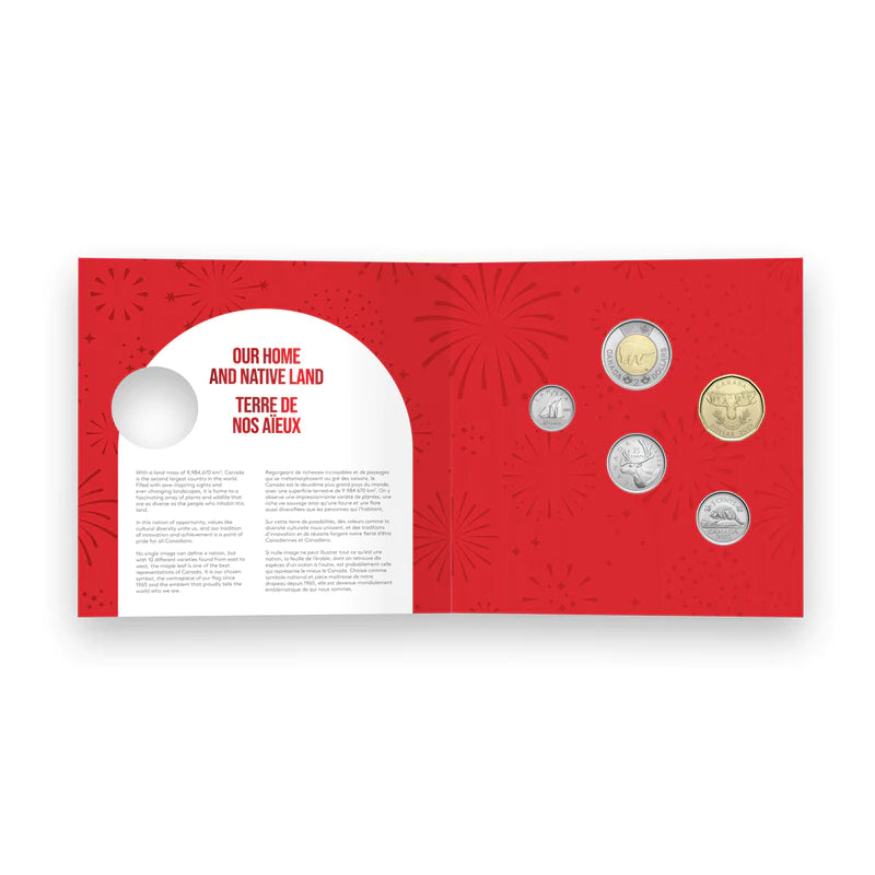 O Canada Five-Coin Gift Card Set (2023)