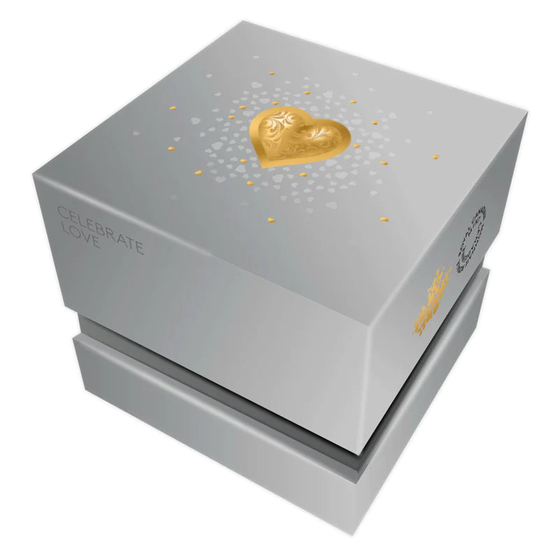 Celebrate Love - 1 oz. Fine Silver Coin With Gold-Plating (2023)